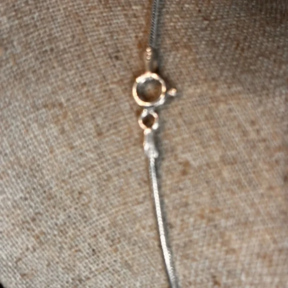 Sleek Sterling Silver Snake Chain Necklace - Picture 8 of 12